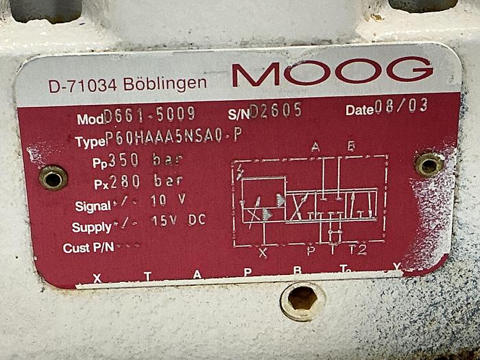 Used MOOG D661-5009
