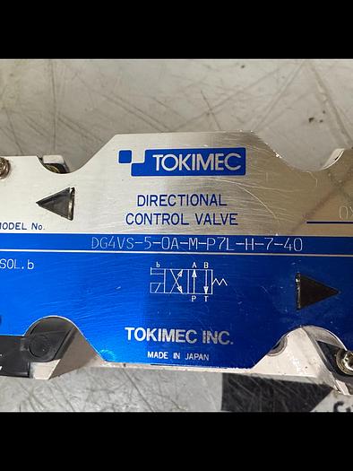 Used TOKIMEC DG4VS-5-0A-M-P7L-H-7-40