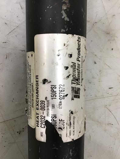 Used THERMAL TRANSFER Heat Exchanger C2032-0039 #136067