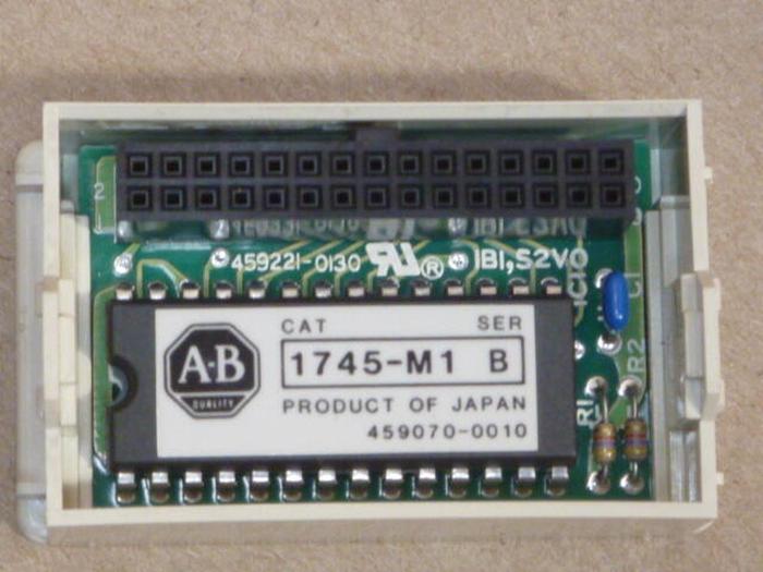 Used ALLEN BRADLEY Memory Module 1745-M1 SER B #65619