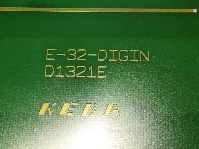 Used KEBA Engel Circuit Board E-32-DIGIN D1321E Used