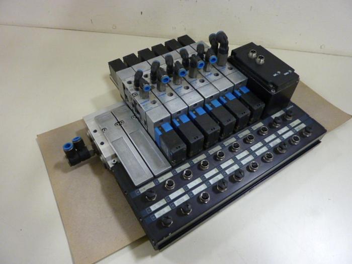 Used FESTO Control Block / Valve Terminal IFB8-02 #52740