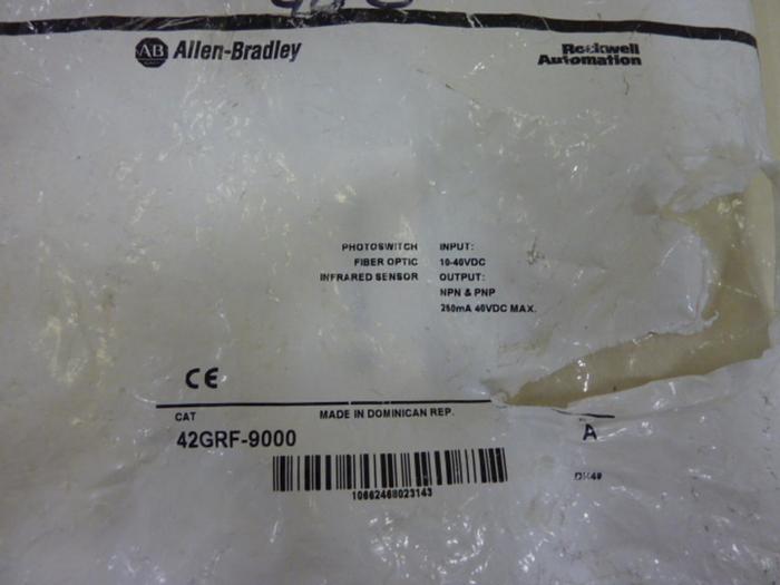 ALLEN BRADLEY Photo Switch 42GRF-9000 SER A #58691
