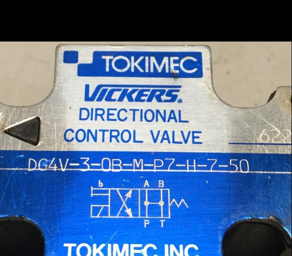 Used VICKERS Tokimec Directional Control Valve DG4V30BMP7H750 USED
