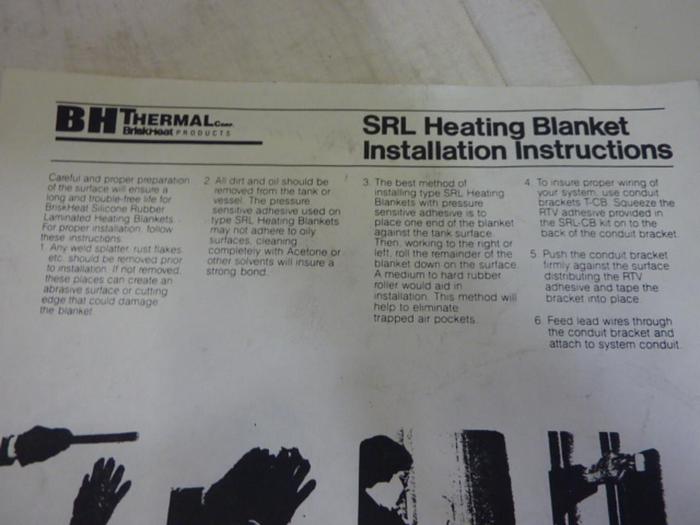 BH THERMAL PRODUCTS SRL Heating Blanket SRP12122P #61631