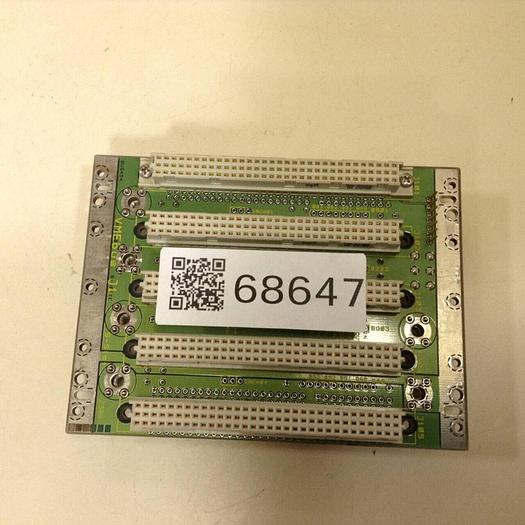Used HARTMANN Backplane Board B127405C7D #68647