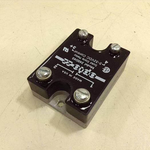 Used OPTO 22 Solid State Relay 240D45 #98061
