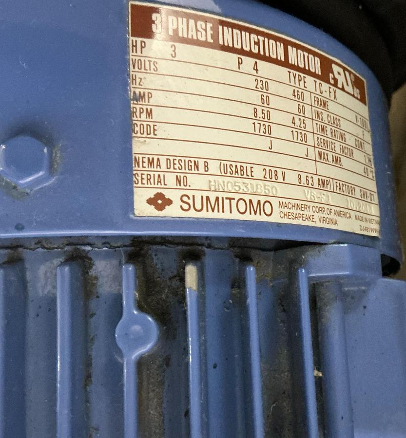 Used CONAIR WORTEX LP-350 GRINDER GRANULATOR USED #152557 Inside NEEDS TO BE CLEANED