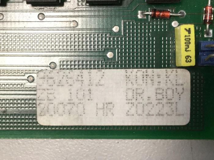 Used BOY MACHINES Timer Relay Circuit Board 9626412 ZB101 #108638