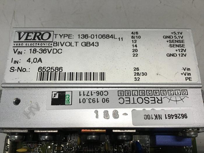 Used VERO ELECTRONICS Circuit Board 136-010684L Used