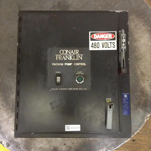 Used CONAIR FRANKLIN Vacuum Pump Control CONTROL089 #68089