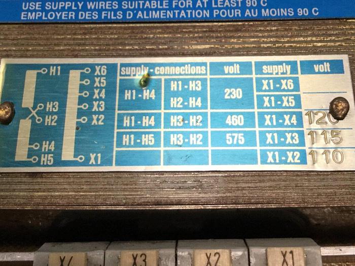 Used RATHGEBER 1600 VA Transformer ET1600 #107897