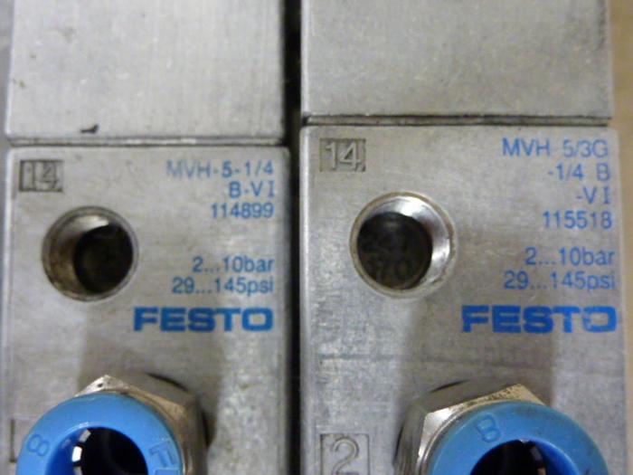 Used FESTO Control Block / Valve Terminal IFB8-02 #52814