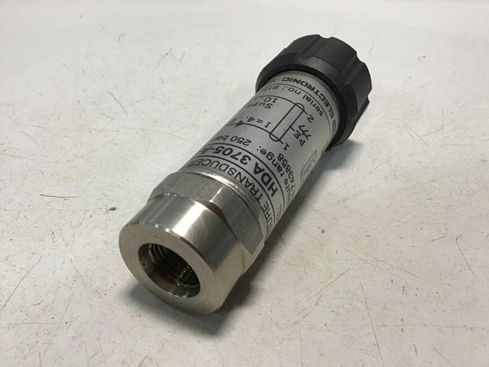Used HYDAC Pressure Transducer HDA 3705-A-250-155 #130881