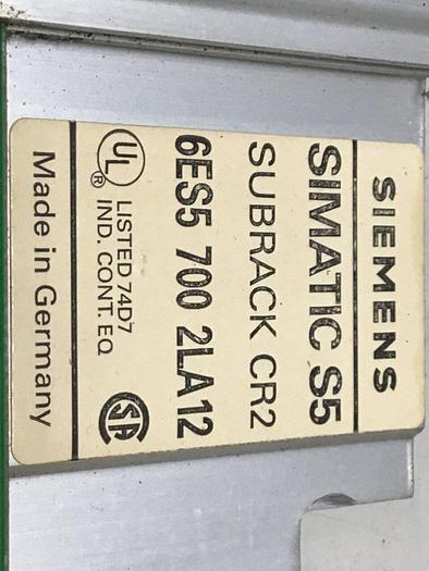 Used SIEMENS Rack Simatic S5 6ES5 700-2LA12 #139492