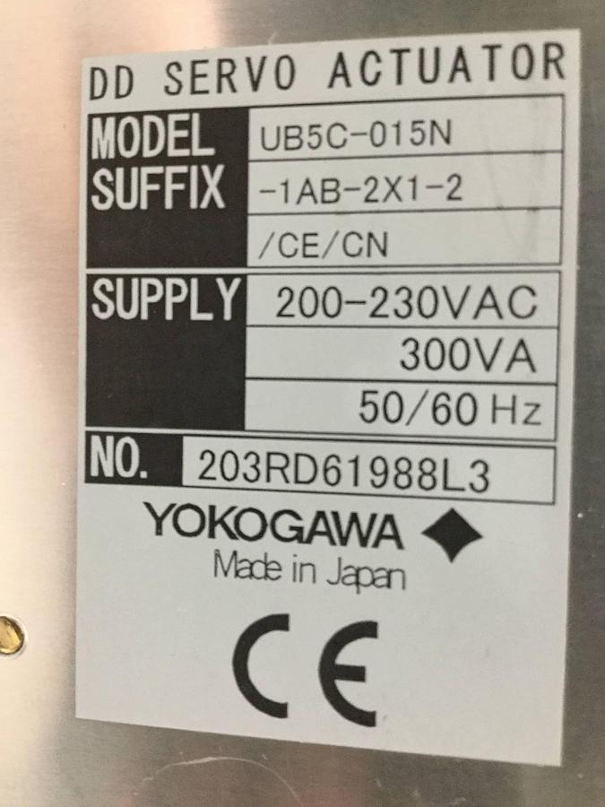 Used YOKOGAWA DD Servo Amplifier UB5C-015N-1AB-2X1-2/CE/CN USed #98689