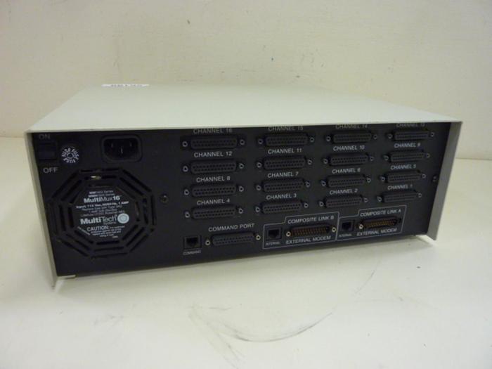 Used MULTI TECH INDUSTRIES Statistical Multiplexer MM1616C #56198