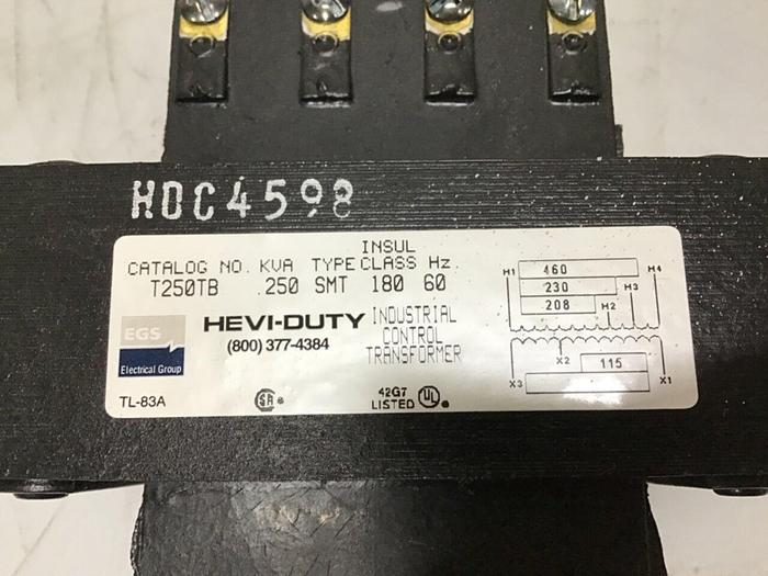 Used GENERAL SIGNAL .250 kVA Transformer T250TB #127272