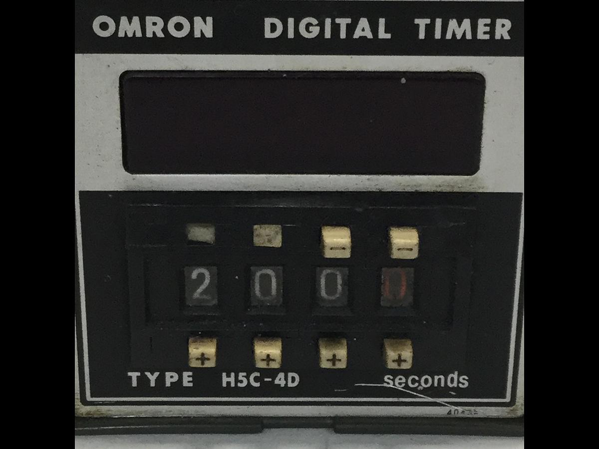 Used OMRON Digital Timer H5C-4D Used