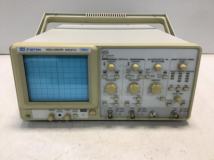 Used GW INSTEK Oscilloscope GOS-6112 #119526