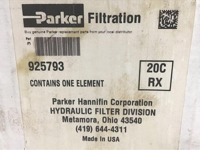 PARKER Filter Element 925793 #127930