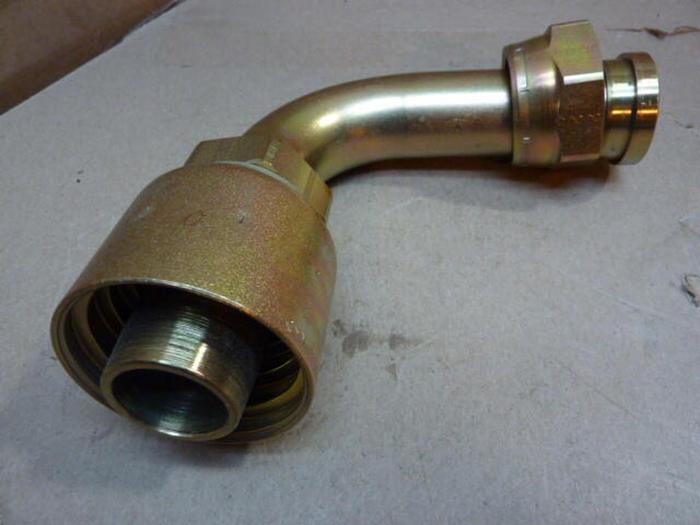 PARKER HYDRAULIC CRIMP HOSE FITTING ELBOW S1457422-1 #29961
