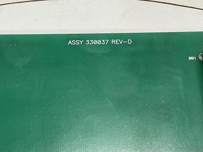 Used VAN DORN ASSY 330037 REV-D