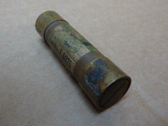 Used ECONOMY FUSE 60 Amp Fuse F-6025 #27454