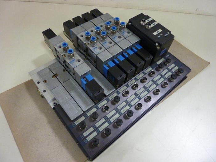Used FESTO Control Block / Valve Terminal IFB8-02 #52771