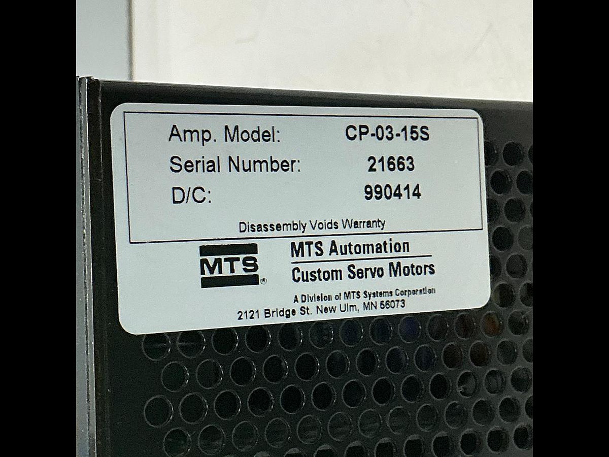 Used MTS CP-03-15S