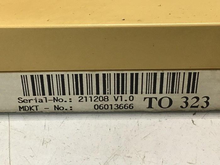 Used SIGMATEK Module TO 323 #133129