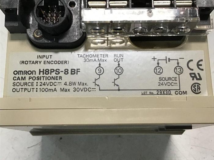 Used OMRON Cam Positioner H8PS-8BF #124233