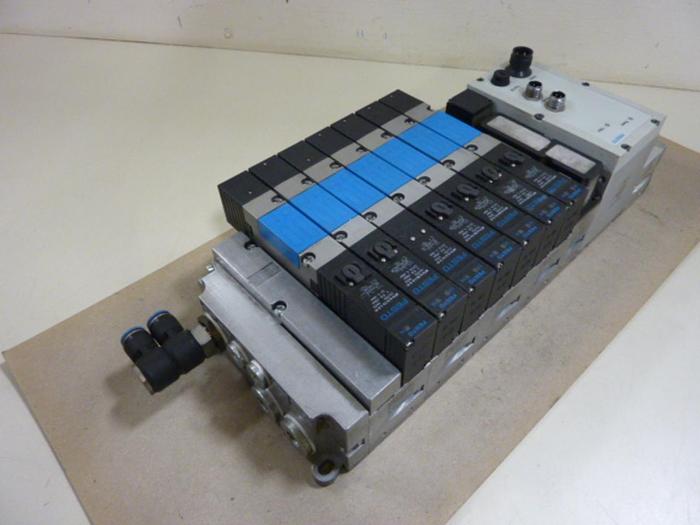 Used FESTO Control Block w/ Valves IFB8-03 #52735