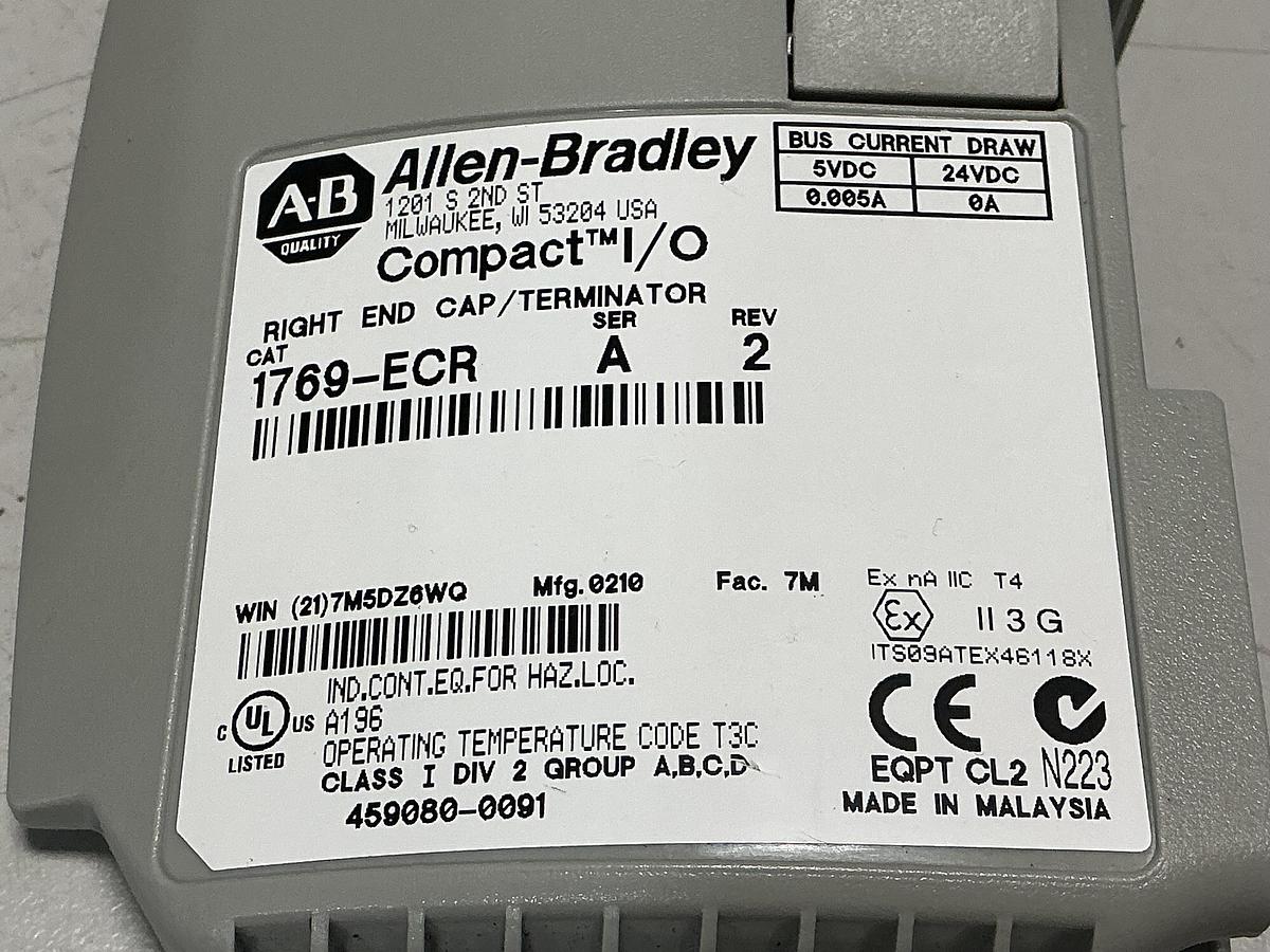 Used ALLEN BRADLEY 1764-24BWA SER B