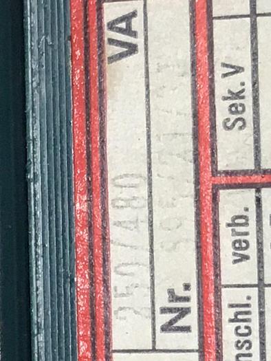 Used ISMET Transformer CSTU 895/21/3J #120103