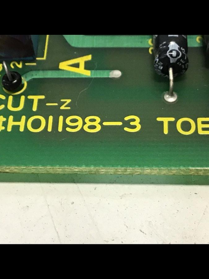 Used TOSHIBA Circuit Board H01198-3 Used