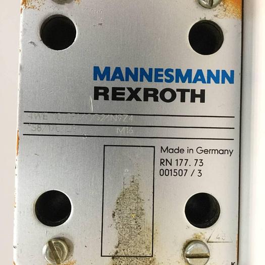 Used MANNESMANN REXROTH Valve 4WE10J31CG24N9Z4 #92398