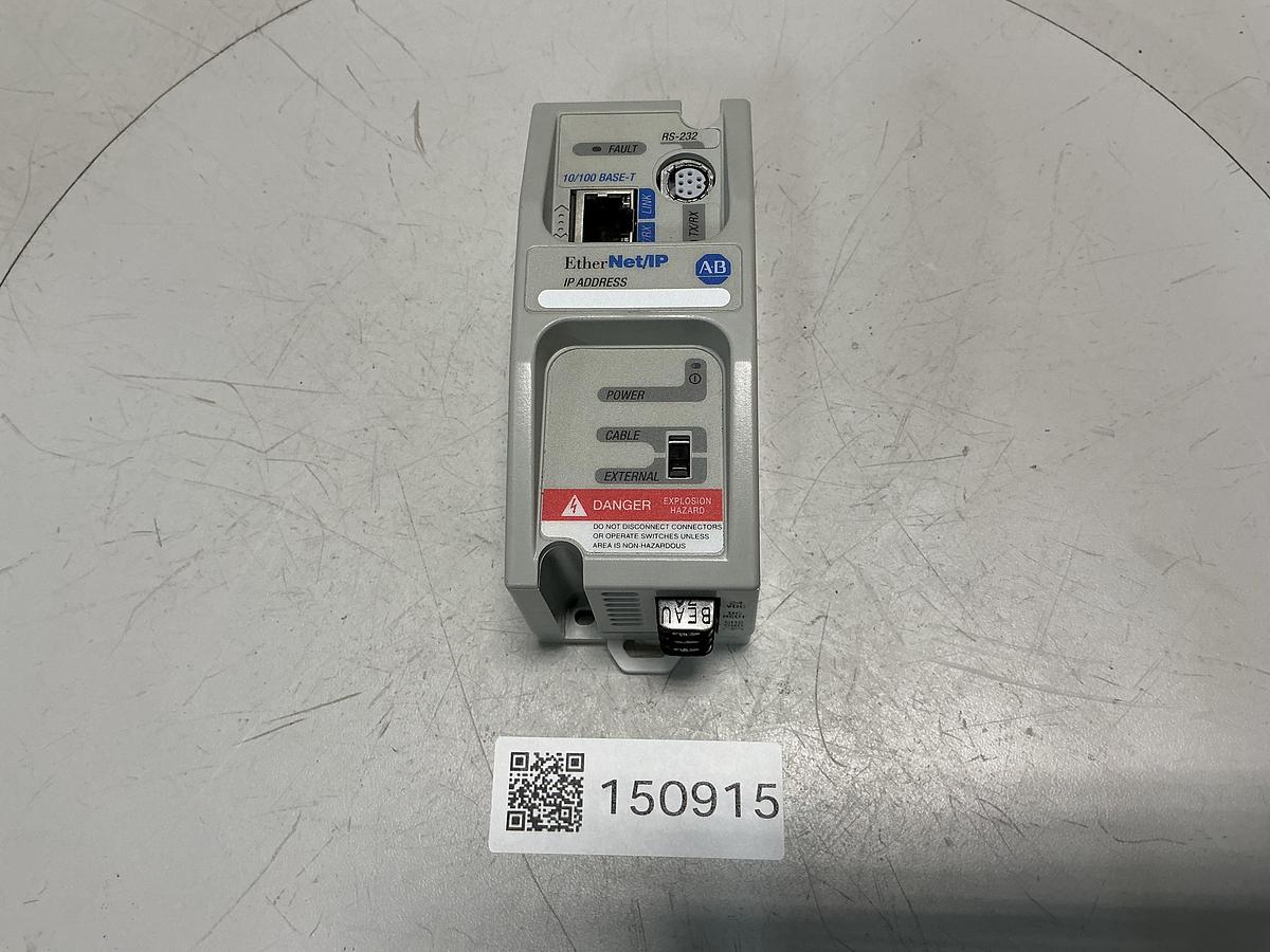 Used ALLEN BRADLEY 1761-NET-ENI SER. D