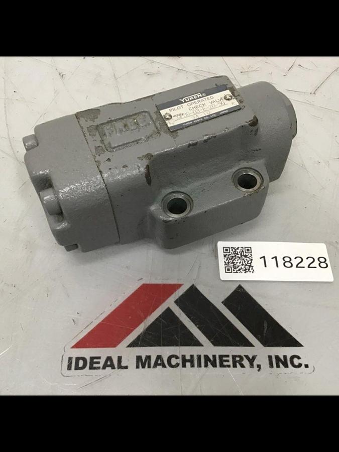Used YUKEN Pilot Operated Check Valve CPDG-03-E-20-50 USED
