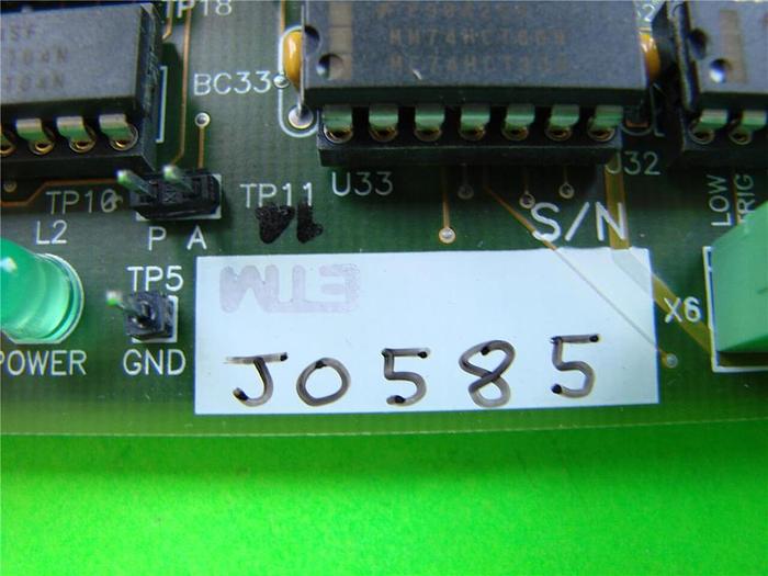 Used SCIEMETRIC INSTRUMENTS Circuit Board 237 REV 4A Used