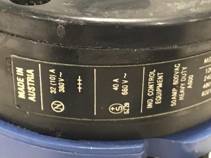 Used KRAUS & NAIMER Rotary Switch C32 C38360 #120181