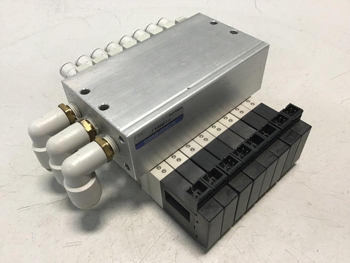 Used KOGANEI Manifold w/ Valves F10M8AJ #120919