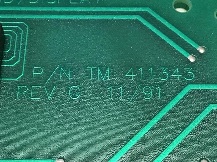 Used DUPLICATAE ENTRY / DNL / THORESON MCCOSH Circuit Board 411343 #133861