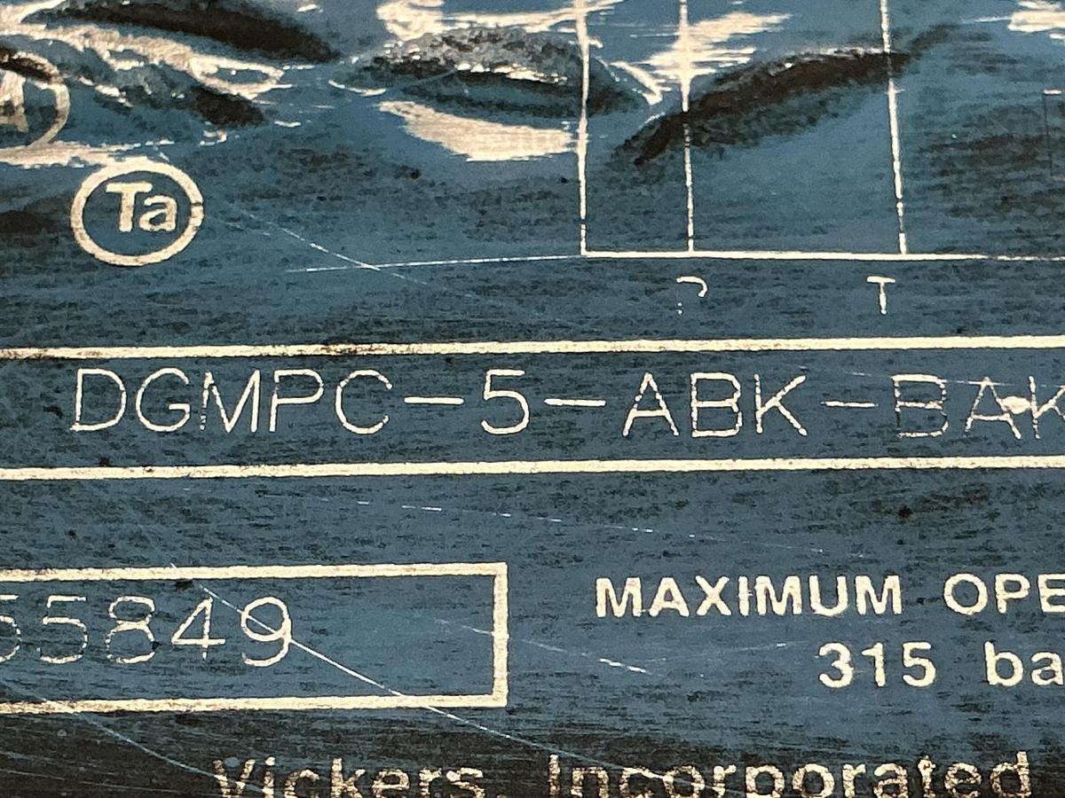 Used VICKERS DGMPC-5-ABK-BAK-30-EN417