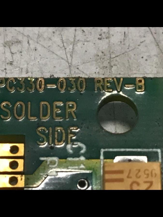 Used VAN DORN Sequencer Circuit Board PC330-029 330-029 #143094