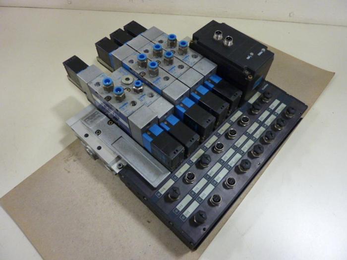 Used FESTO Control Block / Valve Terminal IFB8-02 #52782