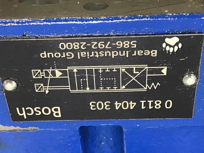 Used BOSCH SERVO Proportional Valve 0 811 404 614 USED