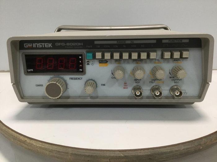 Used GW INSTEK Generator Counter GFG-8020H #107290