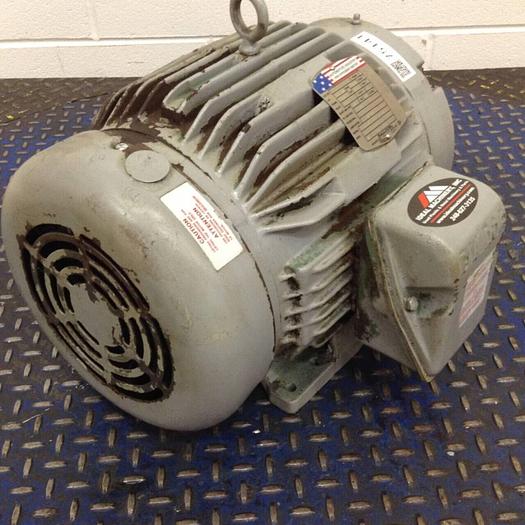 Used BALDOR 5 HP High Efficiency Motor 07H338W216G1 Used