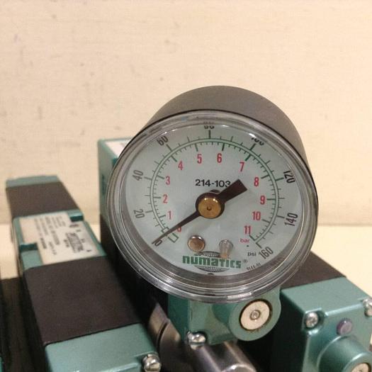 Used NUMATICS Control Block w/ Valves 082SA415M #80030